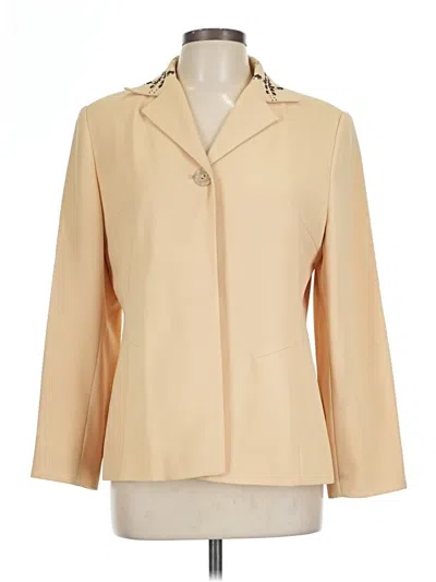 Pre-owned Assorted Brands Blazer Jacket In Brown