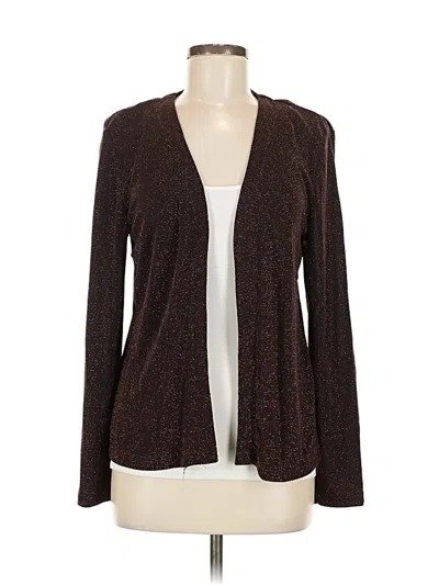 Pre-owned Assorted Brands Blazer Jacket In Brown