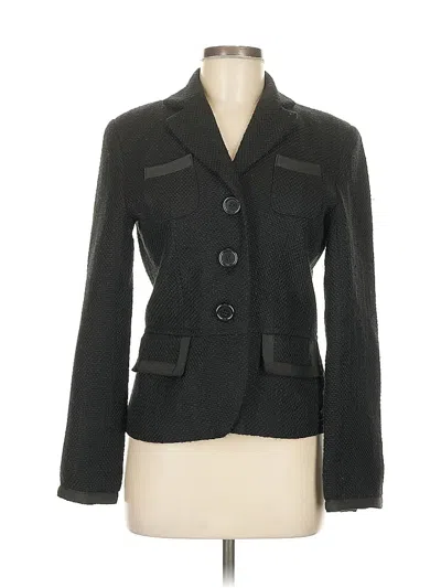 Pre-owned Assorted Brands Blazer Jacket In Gray