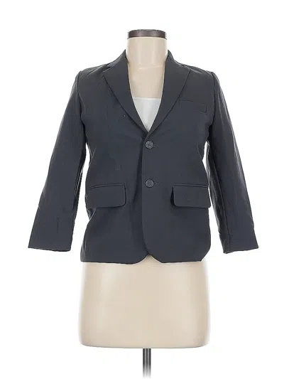 Pre-owned Assorted Brands Blazer Jacket In Gray