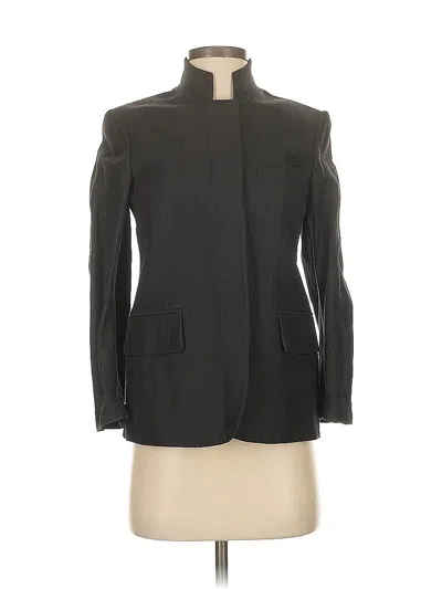 Pre-owned Assorted Brands Blazer Jacket In Gray