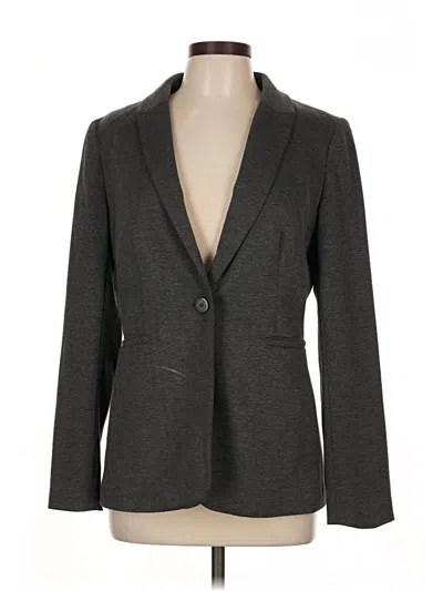Pre-owned Assorted Brands Blazer Jacket In Gray