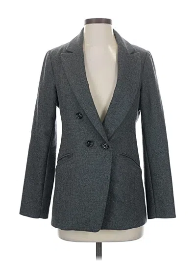 Pre-owned Assorted Brands Blazer Jacket In Gray