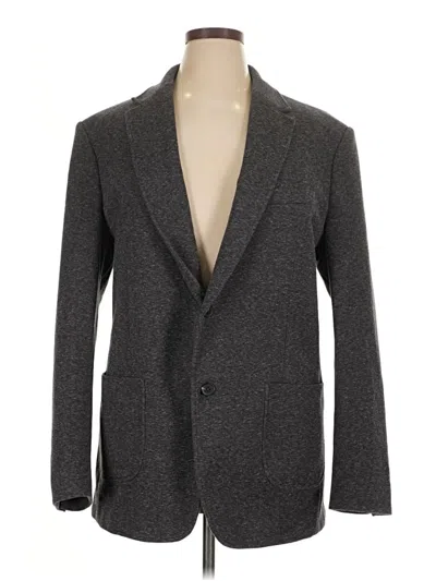 Pre-owned Assorted Brands Blazer Jacket In Gray