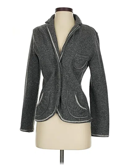 Pre-owned Assorted Brands Blazer Jacket In Gray