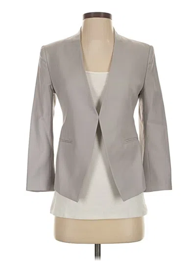 Pre-owned Assorted Brands Blazer Jacket In Gray