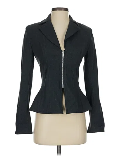 Pre-owned Assorted Brands Blazer Jacket In Gray