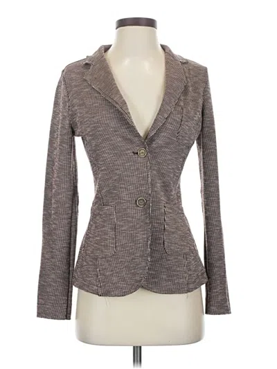 Pre-owned Assorted Brands Blazer Jacket In Gray