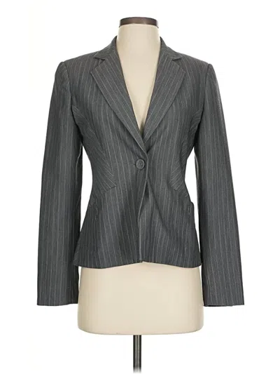 Pre-owned Assorted Brands Blazer Jacket In Gray