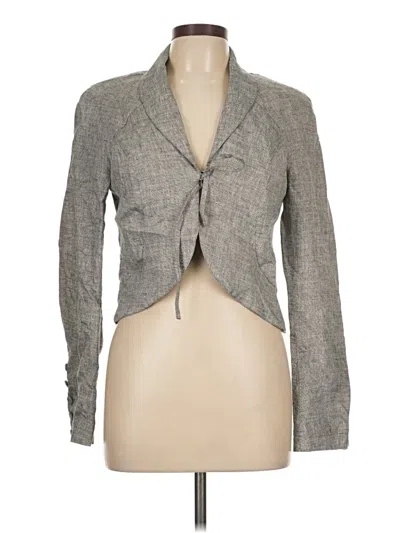 Pre-owned Assorted Brands Blazer Jacket In Gray