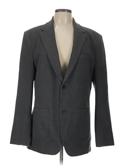 Pre-owned Assorted Brands Blazer Jacket In Gray