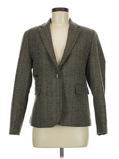 Pre-owned Assorted Brands Blazer Jacket In Gray