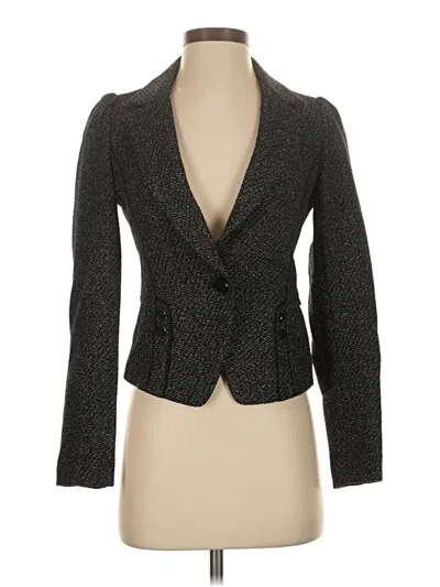Pre-owned Assorted Brands Blazer Jacket In Gray