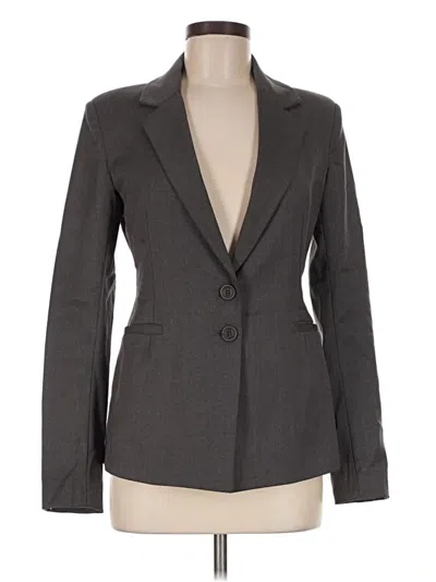 Pre-owned Assorted Brands Blazer Jacket In Gray