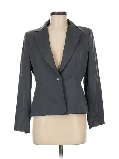 Pre-owned Assorted Brands Blazer Jacket In Gray
