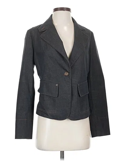 Pre-owned Assorted Brands Blazer Jacket In Gray