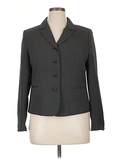 Pre-owned Assorted Brands Blazer Jacket In Gray