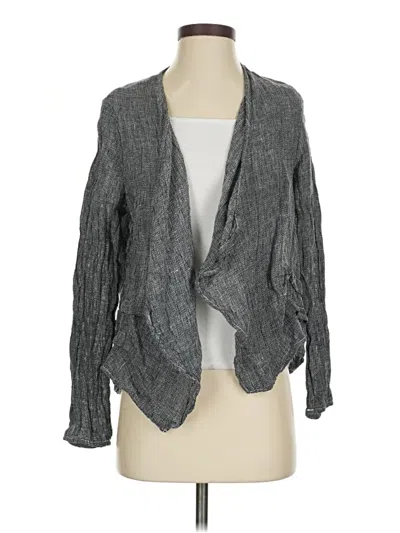 Pre-owned Assorted Brands Blazer Jacket In Gray