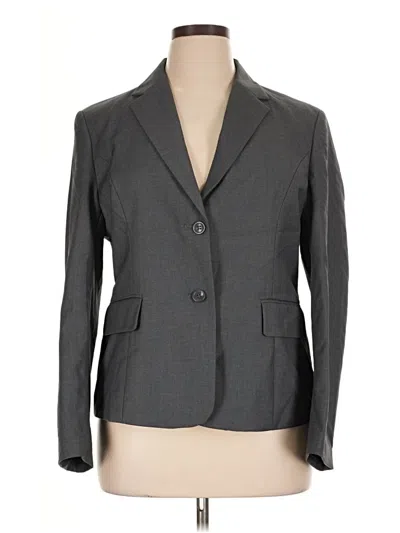 Pre-owned Assorted Brands Blazer Jacket In Gray