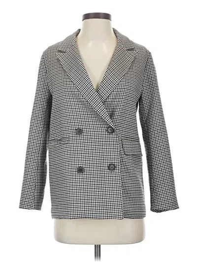 Pre-owned Assorted Brands Blazer Jacket In Gray