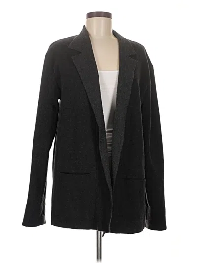 Pre-owned Assorted Brands Blazer Jacket In Gray