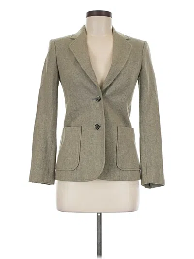 Pre-owned Assorted Brands Blazer Jacket In Gray
