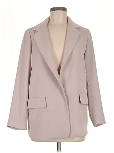 Pre-owned Assorted Brands Blazer Jacket In Gray