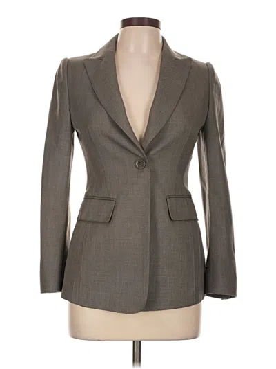 Pre-owned Assorted Brands Blazer Jacket In Gray