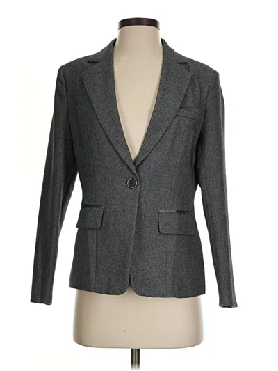 Pre-owned Assorted Brands Blazer Jacket In Gray