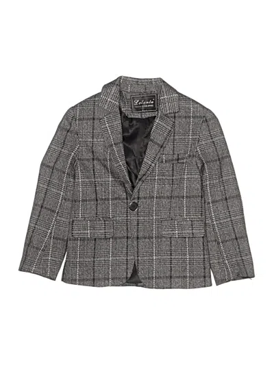 Pre-owned Assorted Brands Kids' Blazer Jacket In Gray