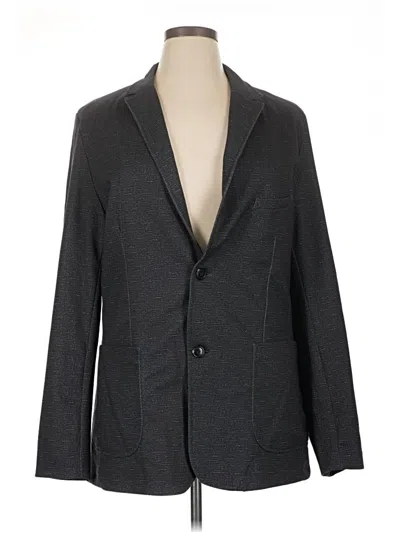 Pre-owned Assorted Brands Blazer Jacket In Gray