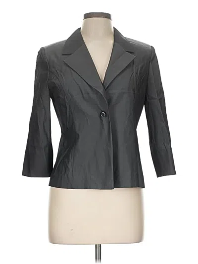 Pre-owned Assorted Brands Blazer Jacket In Gray