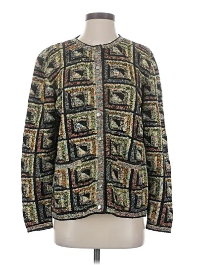 Pre-owned Assorted Brands Blazer Jacket In Green