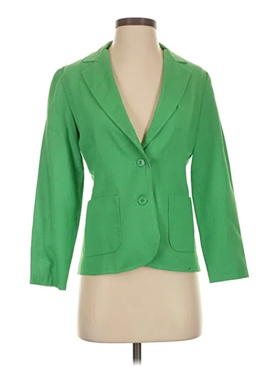 Pre-owned Assorted Brands Blazer Jacket In Green