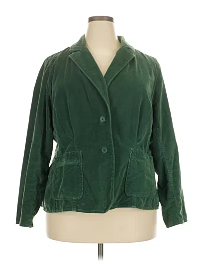 Pre-owned Assorted Brands Blazer Jacket In Green