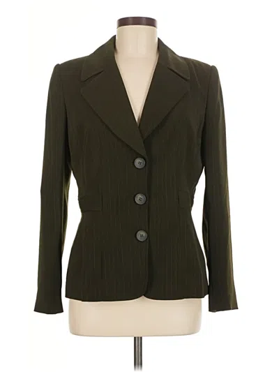 Pre-owned Assorted Brands Blazer Jacket In Green