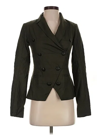 Pre-owned Assorted Brands Blazer Jacket In Green