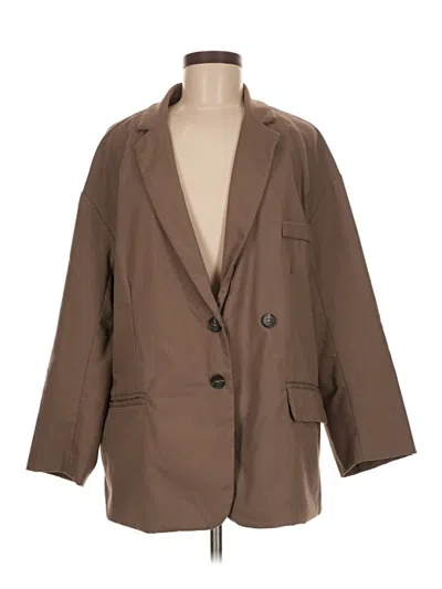 Pre-owned Assorted Brands Blazer Jacket In Green