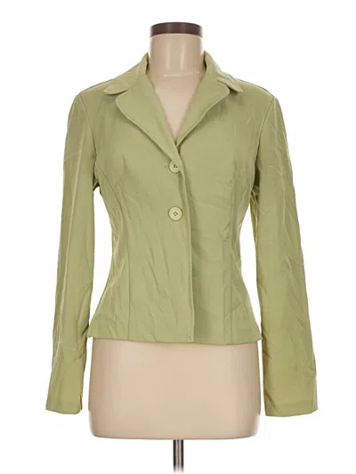 Pre-owned Assorted Brands Blazer Jacket In Green