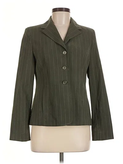 Pre-owned Assorted Brands Blazer Jacket In Green