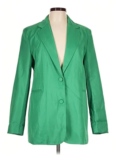 Pre-owned Assorted Brands Blazer Jacket In Green