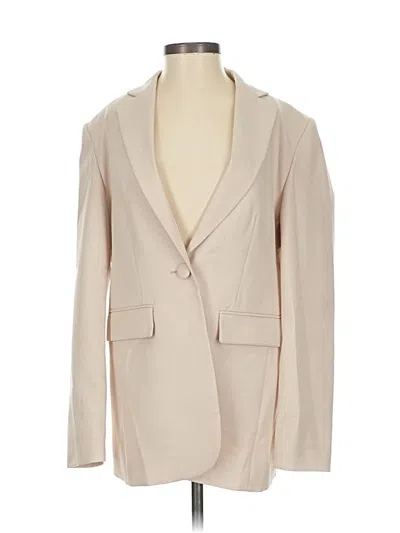 Pre-owned Assorted Brands Blazer Jacket In Ivory