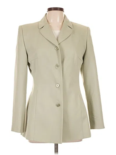 Pre-owned Assorted Brands Blazer Jacket In Ivory