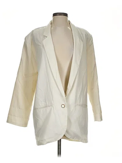 Assorted Brands Blazer Jacket In Ivory