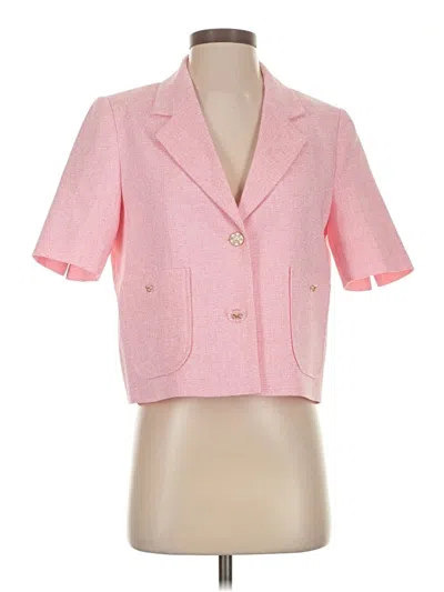Pre-owned Assorted Brands Blazer Jacket In Pink
