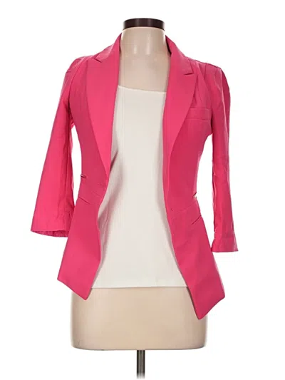 Pre-owned Assorted Brands Blazer Jacket In Pink