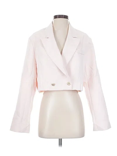 Pre-owned Assorted Brands Blazer Jacket In Pink