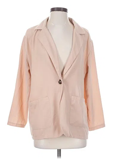 Pre-owned Assorted Brands Blazer Jacket In Pink