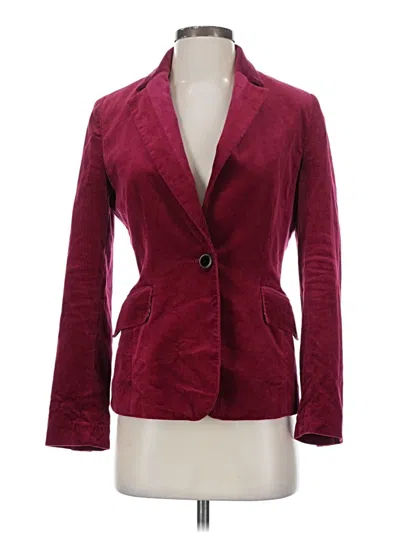 Pre-owned Assorted Brands Blazer Jacket In Red