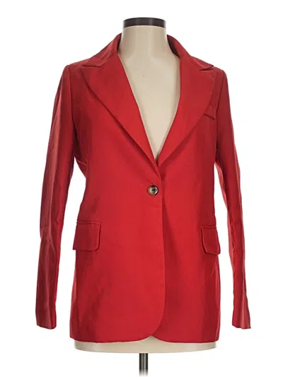 Pre-owned Assorted Brands Blazer Jacket In Red